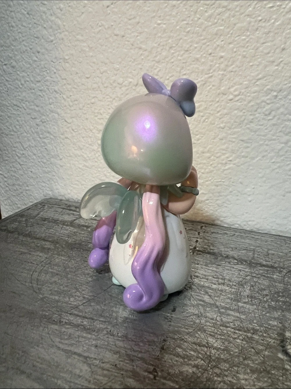 Pastel Fairy Figurine Decorative Party Accent - Pink & Purple